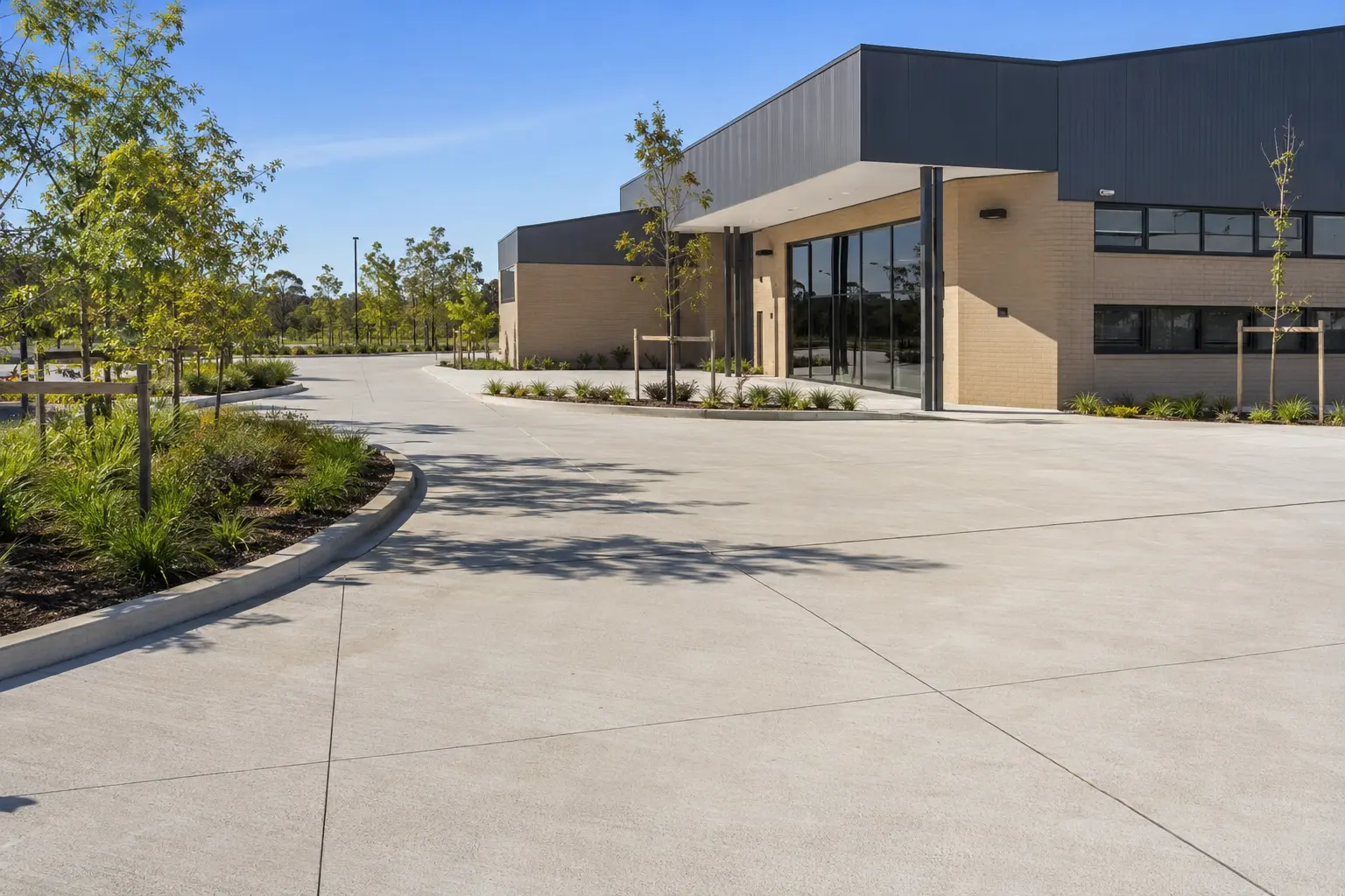 Concreting service concept for an Australian property